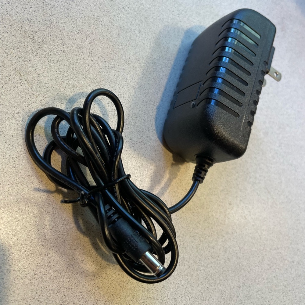 Black Power Adapter Charger